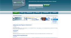 Desktop Screenshot of branchenverzeichnis.upa-verlag.de