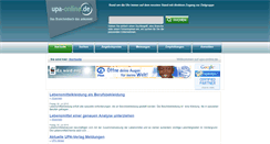 Desktop Screenshot of branchenbuch.upa-verlag.de